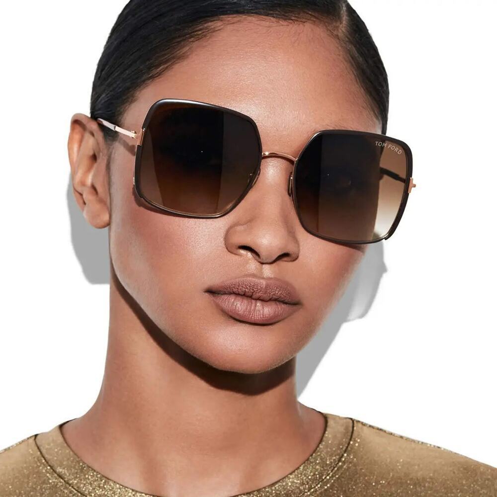 NEW!!! TOM FORD Raphaela Sunglasses TF1006 48F Authentic